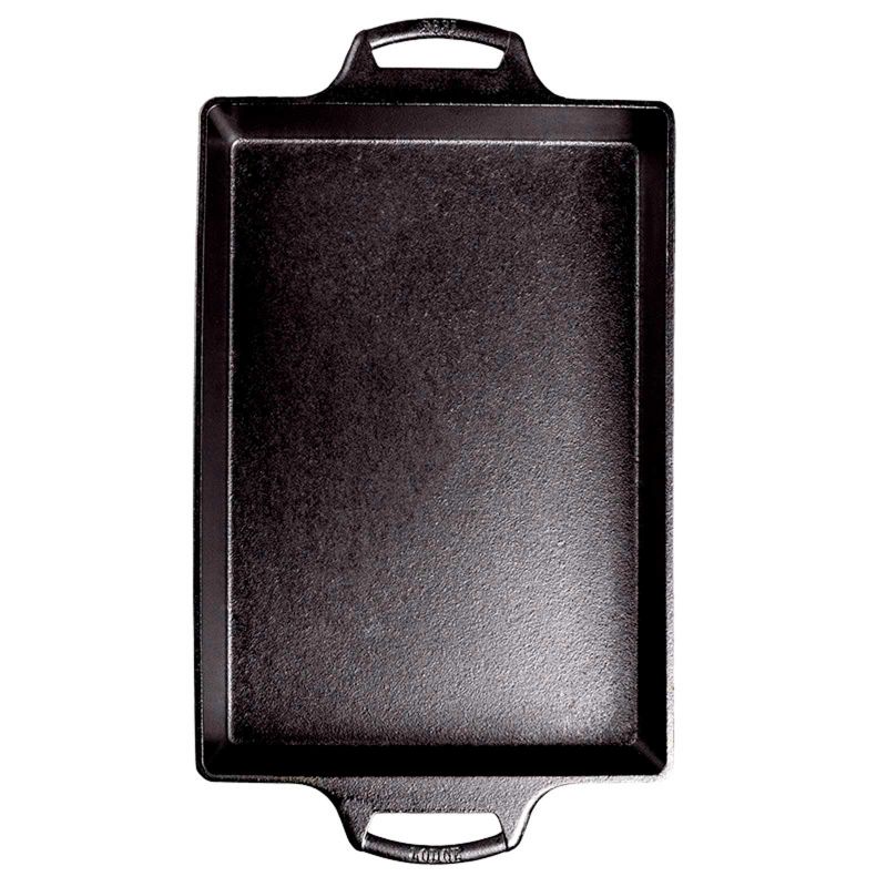 Tava inalta dreptunghiulara din fonta 23 x 33 cm Lodge L-BW13C