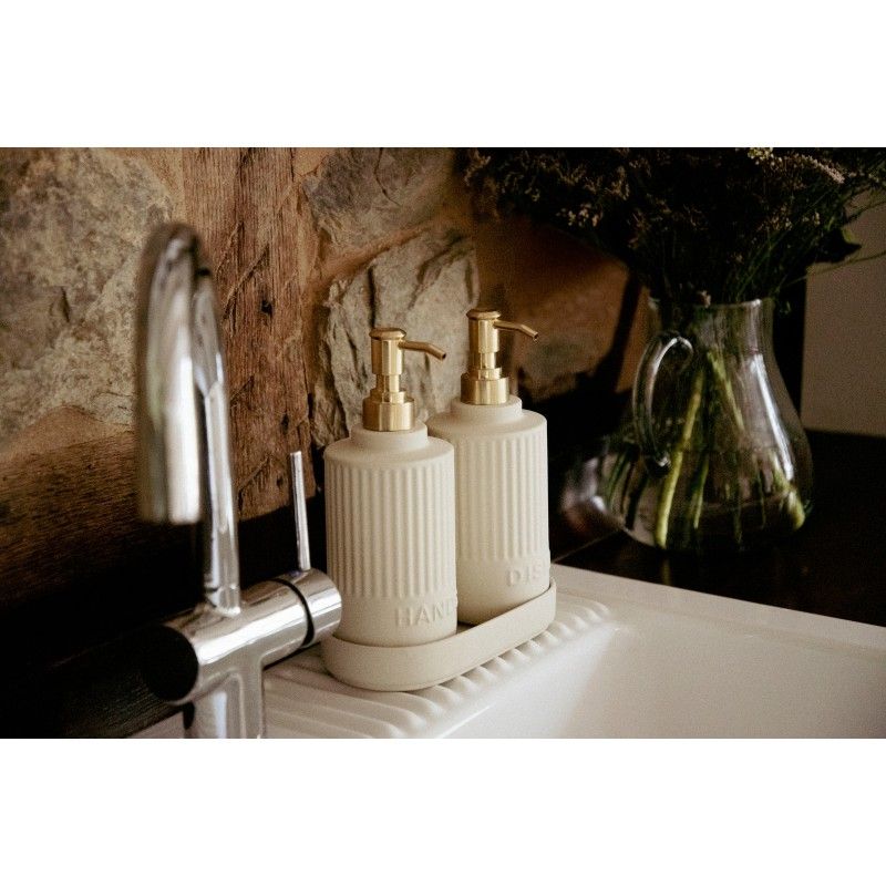 Set 2 dispensere sapun lichid si detergent de vase Wenko Heidi 54651100