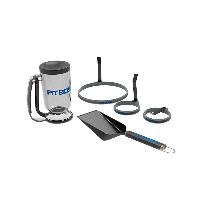 Set 5 ustensile pentru preparare clatite si mic dejun Pit Boss 41201