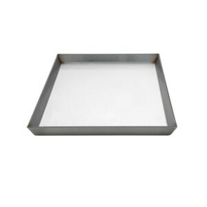 Tava din otel inoxidabil tip plancha 30 x 46 cm pentru gratar ALL GRILL 88005