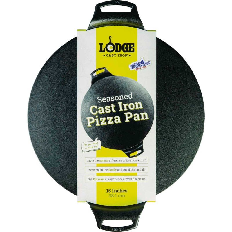 Tava din fonta pentru pizza Lodge 38 cm L-BW15PP