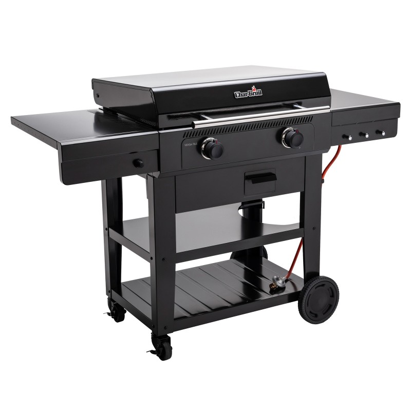 Gratar pe gaz tip plancha, grill si cuptor de pizza cu 2 arzatoare Char-Broil Versa-Tile Griddle 140241