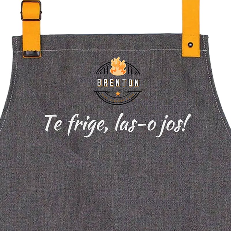 Sort denim gri Te frige, las-o jos Brenton BRNT43