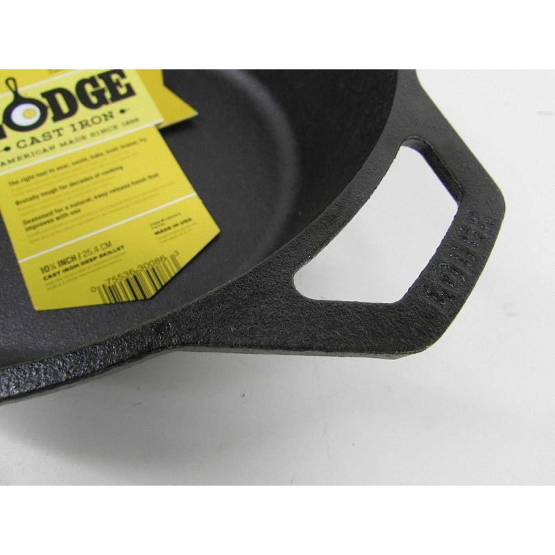Tigaie inalta rotunda din fonta cu maner Lodge 26 cm L-8DSK3
