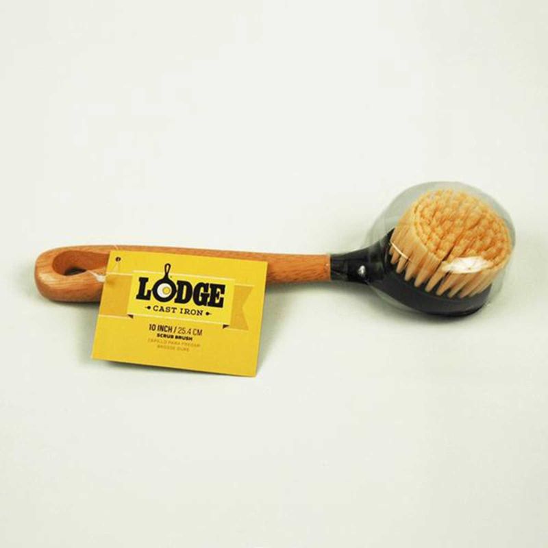 Perie pentru curatat vasele din fonta Lodge 25 cm L-SCRBRSH