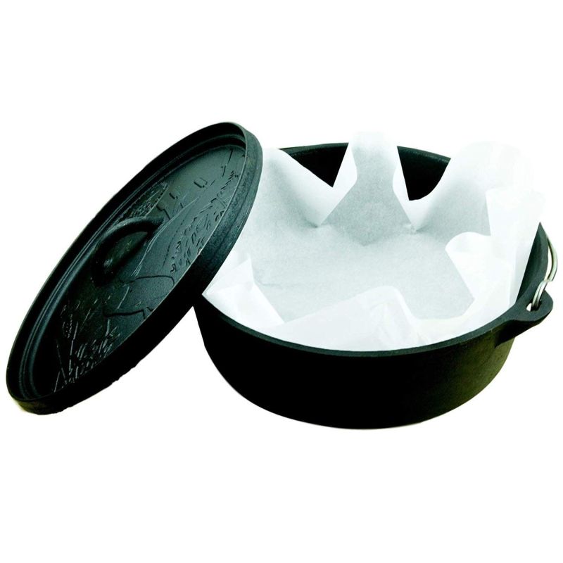 Hartie pentru copt cuptor olandez set 8 bucati Lodge L-A5DOL