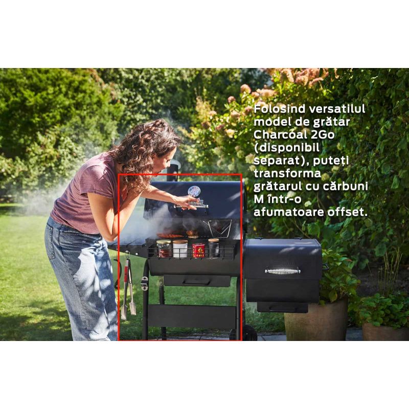 Gratar pe carbuni portabil Char-Broil 2GO 140251