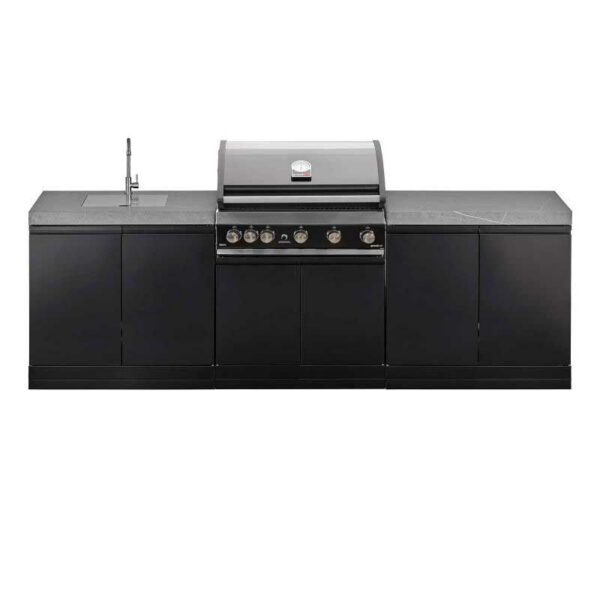Bucatarie de exterior Grandhall K0GK-01 si Gratar pe gaz Grandpro Maxim G5 K05000387A
