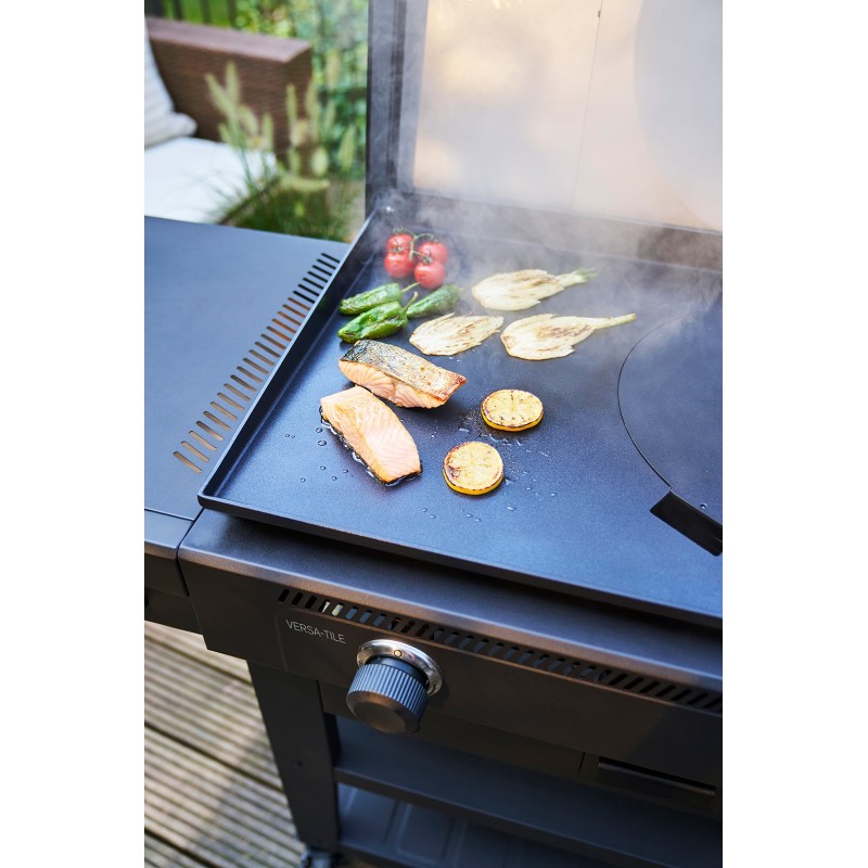 Gratar pe gaz tip plancha, grill si cuptor de pizza cu 2 arzatoare Char-Broil Versa-Tile Griddle 140241