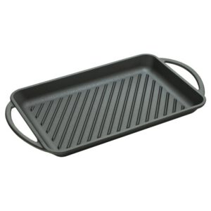 Plita grill Cattara din fonta cu manere , 33x21.5cm, inaltime 3cm - TT13062