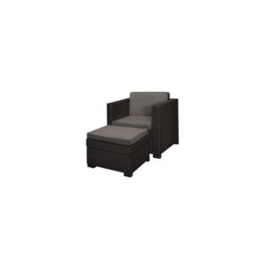 Set mobilier gradina maro Keter Provence Chillout