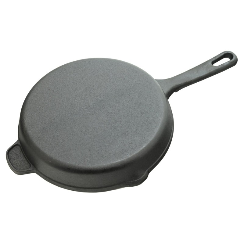 Tigaie fonta Cattara, 25cm, doua compartimente, neteda si grill - TT13061