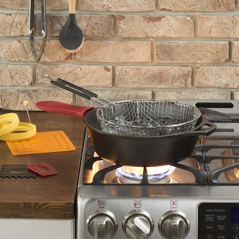 Perie pentru curatat vasele din fonta Lodge 25 cm L-SCRBRSH