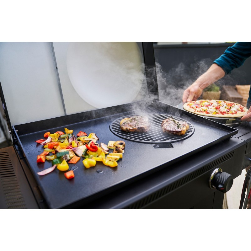 Gratar pe gaz tip plancha, grill si cuptor de pizza cu 2 arzatoare Char-Broil Versa-Tile Griddle 140241