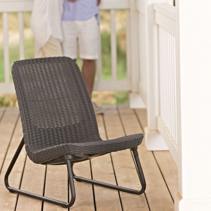 Set mobilier gradina antracit Keter Rio Patio