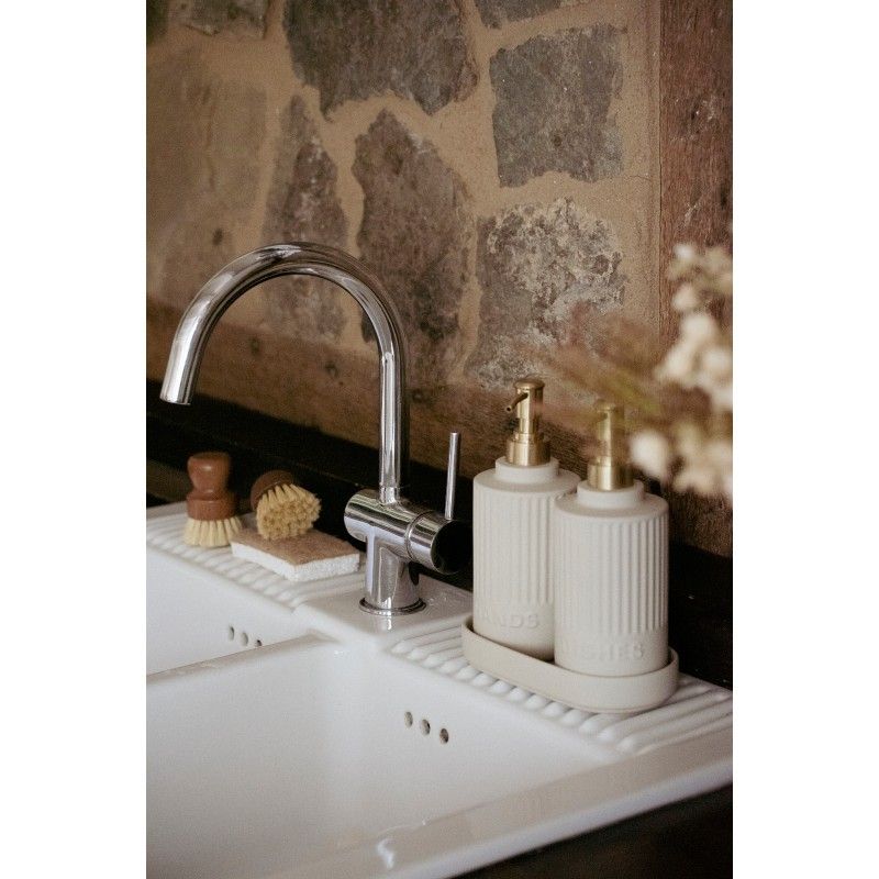 Set 2 dispensere sapun lichid si detergent de vase Wenko Heidi 54651100
