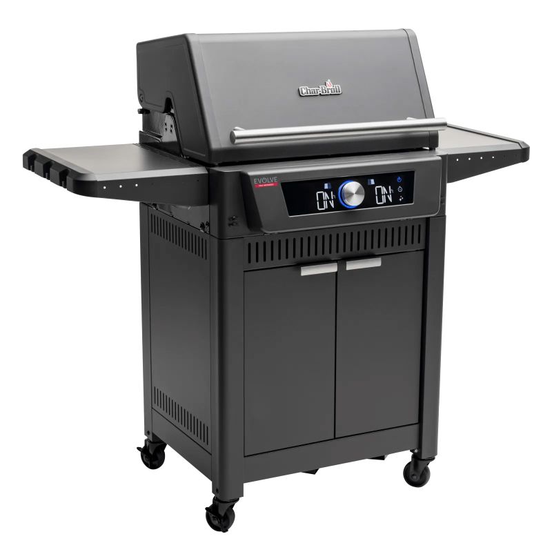 Gratar pe gaz Char-Broil Evolve, display, grile din fonta, TRU-Infrared 140991