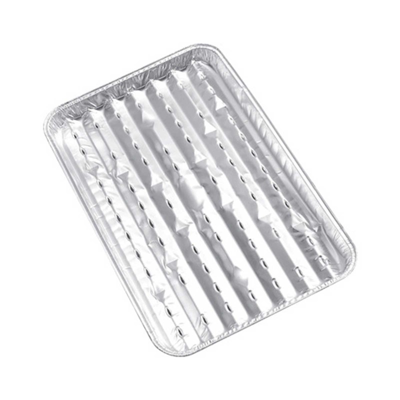 Tava din aluminiu pentru gratar, set 5 bucati, 33 x 25 cm, Landmann 0250
