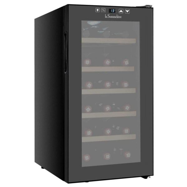 Racitor de vin, termoelectric, 18 sticle, LaSommeliere LS18CB 34,5 x 48,5 x 67 cm