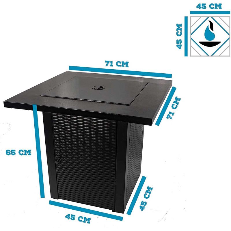 Semineu pe gaz 12,5 Kw Activa 14848