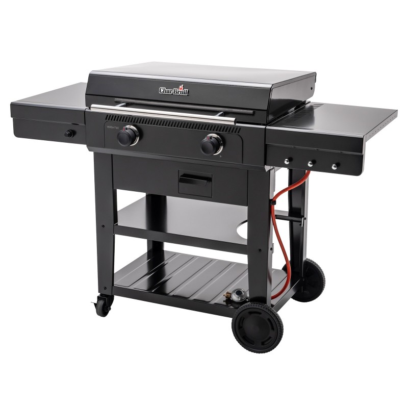 Gratar pe gaz tip plancha, grill si cuptor de pizza cu 2 arzatoare Char-Broil Versa-Tile Griddle 140241