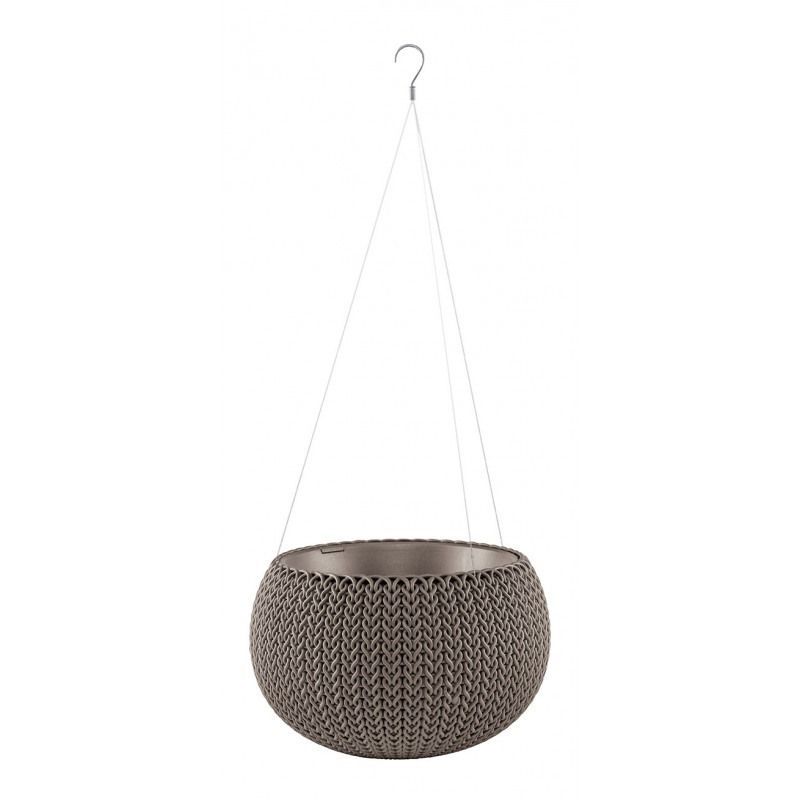 Ghiveci maro suspendat Keter Cozies M 9.4 L
