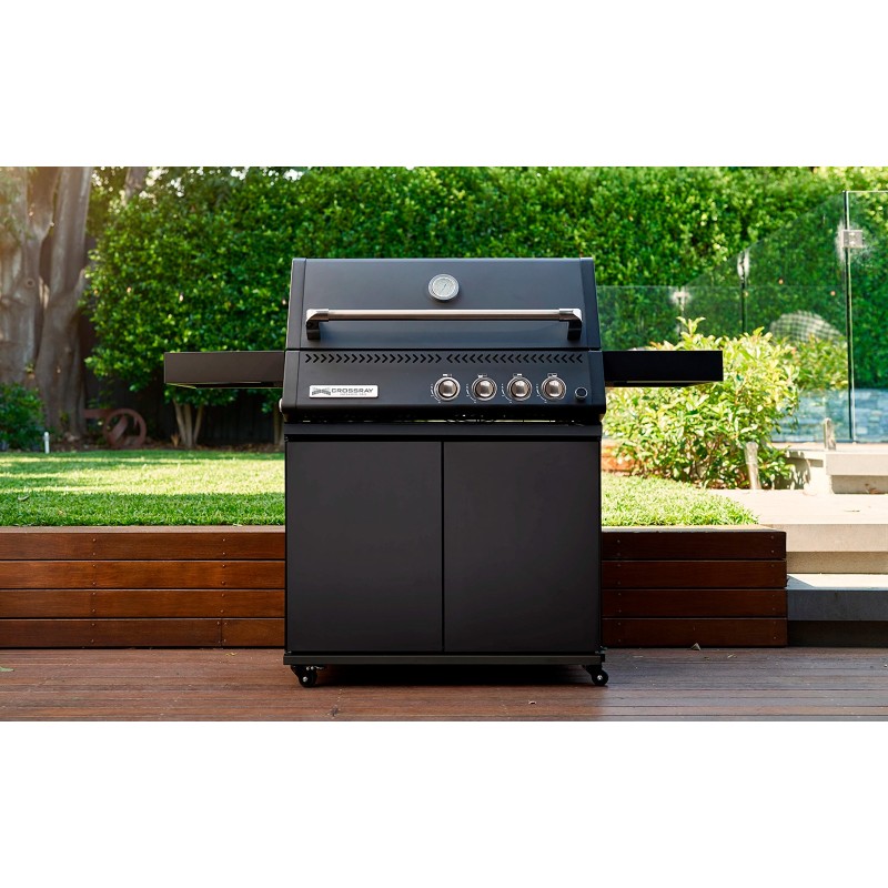 Gratar pe gaz Crossray by Heatstrip TCX4FL(B)30 + Stand TCX4PL(B)-TROLLY