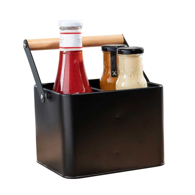 Suport pentru ustensile cu maner Baco Wenko Black Outdoor Kitchen 55023100