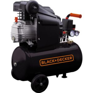 Compresor orizontal Black+Decker 24L 8BAR 160L/min BD 160/24
