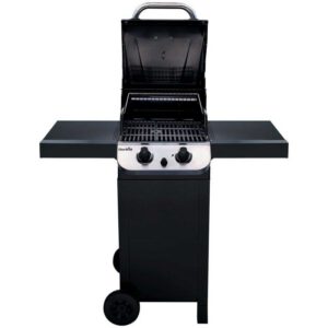 Gratar pe gaz Char-Broil Convective 210B, 2 arzatoare din inox, gratare din fonta, 140840