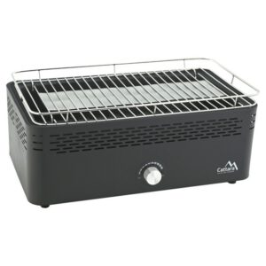 Gratar camping pe carbune Cattara Greg, ventilator pe baterii, table top, 44.5x22.5cm - TT13019