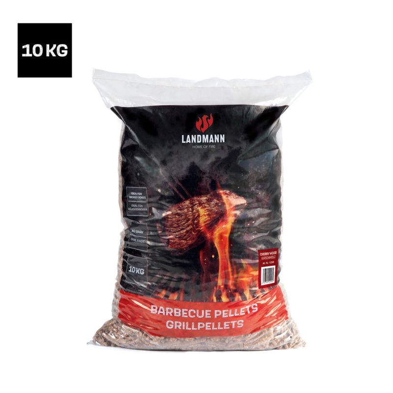 Peleti pentru grill Landmann 12269, lemn de cires, 10 Kg