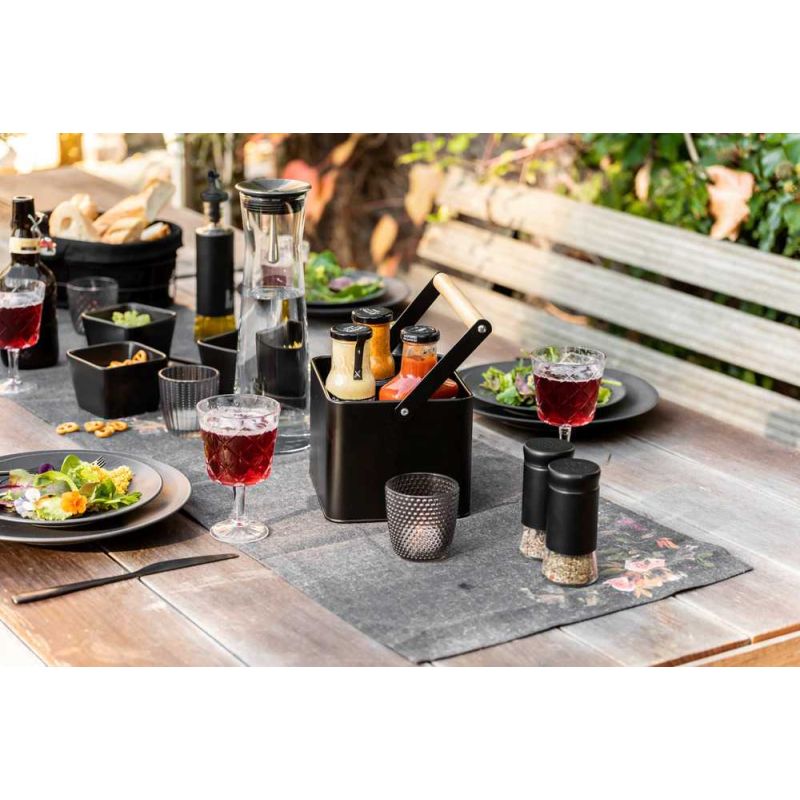 Suport pentru ustensile cu maner Baco Wenko Black Outdoor Kitchen 55023100