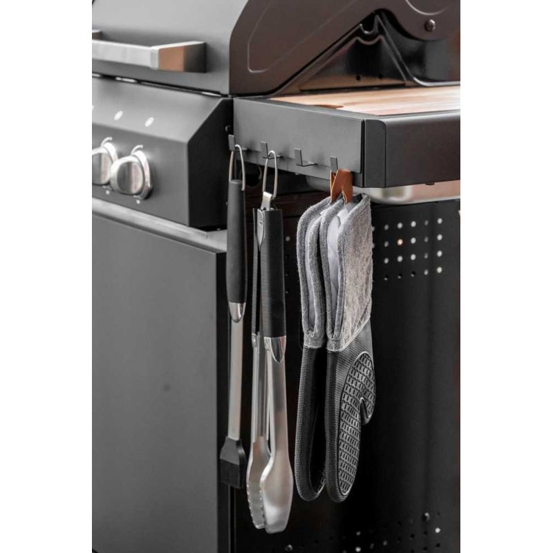 Cleste pentru gratar Wenko Black Outdoor Kitchen 55004100