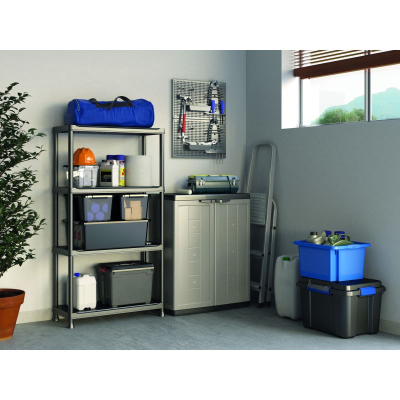 Raft depozitare 5 polite Keter Plus Shelf 75/5 - 125Kg 75x32x177cm