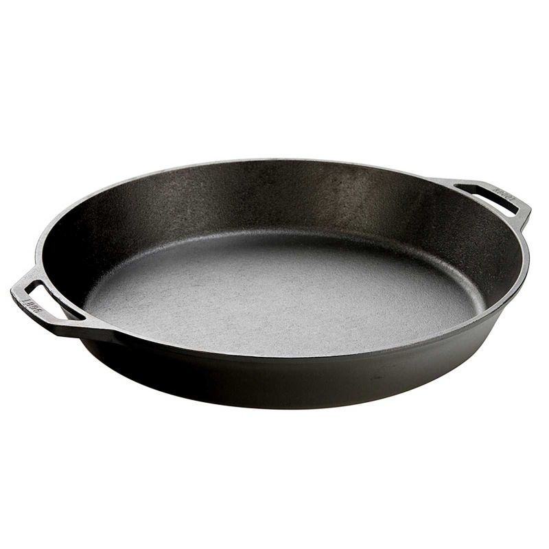 Tigaie adanca rotunda din fonta cu manere Lodge 43 cm L-17SK3