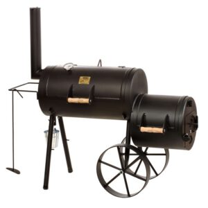 Gratar pe carbuni cu afumatoare JOE's Barbeque Smoker 16 inci Wild West JS-33910