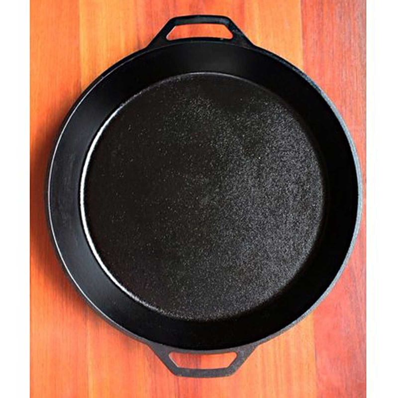 Tigaie adanca rotunda din fonta cu manere Lodge 43 cm L-17SK3