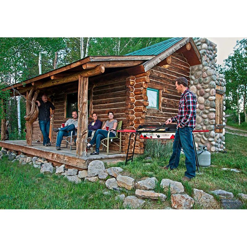 Plita din otel tip plancha 35 x 40 cm pentru arzatoarele Camp Chef CC-SG30