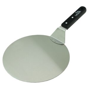 Paleta pentru pizza din inox SS430, Cattara, pliabila, 25cm, grosime 0.7mm - TT14090