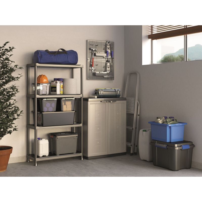 Raft depozitare 5 polite Keter Plus Shelf 75/5 - 125Kg 75x32x177cm