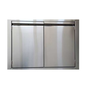 Usa din inox cu cadru built-in 81 x 57 x 4 cm pentru insula si bucatarie exterioara Grandhall Elite 4B A08001005T