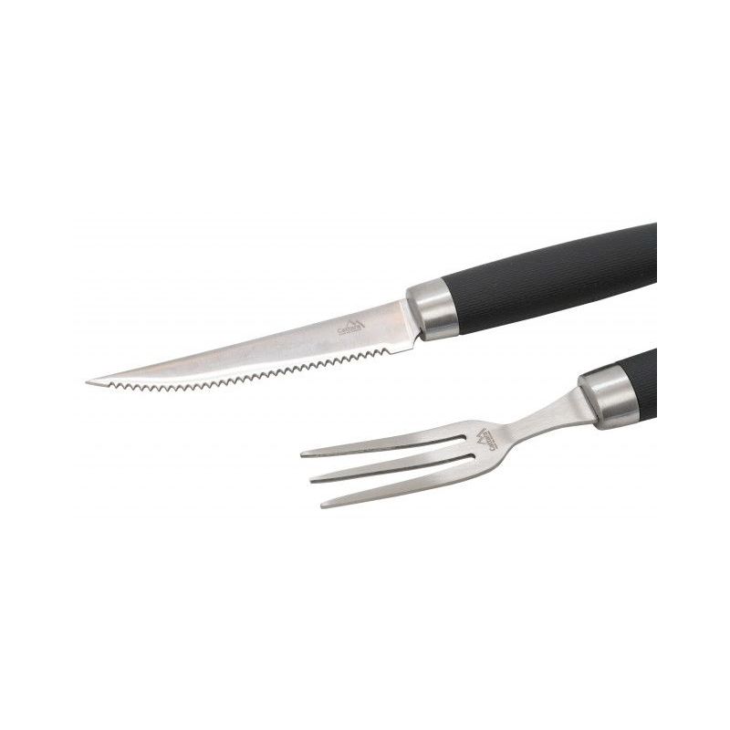 Set 2 tacamuri pentru gratar 24cm Cattara
