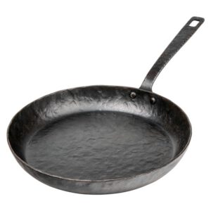 Tigaie cu maner lung din otel carbon 28 cm Forged ESFRYPAN1H28