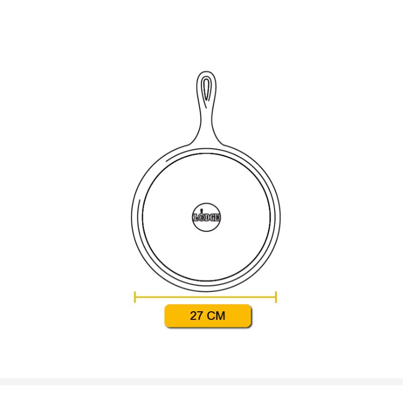 Tigaie din fonta pentru clatite Lodge 26 cm L-9OG3