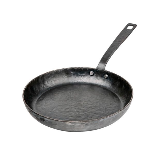 Tigaie cu maner lung din otel carbon 24 cm Forged ESFRYPAN1H24