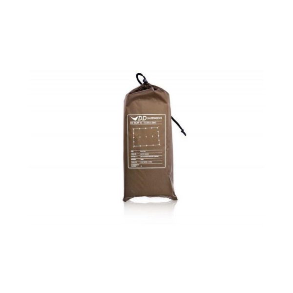 Tenda XL Prelata Coyote Brown DDHammocks 450 × 300 cm - 0705422505934