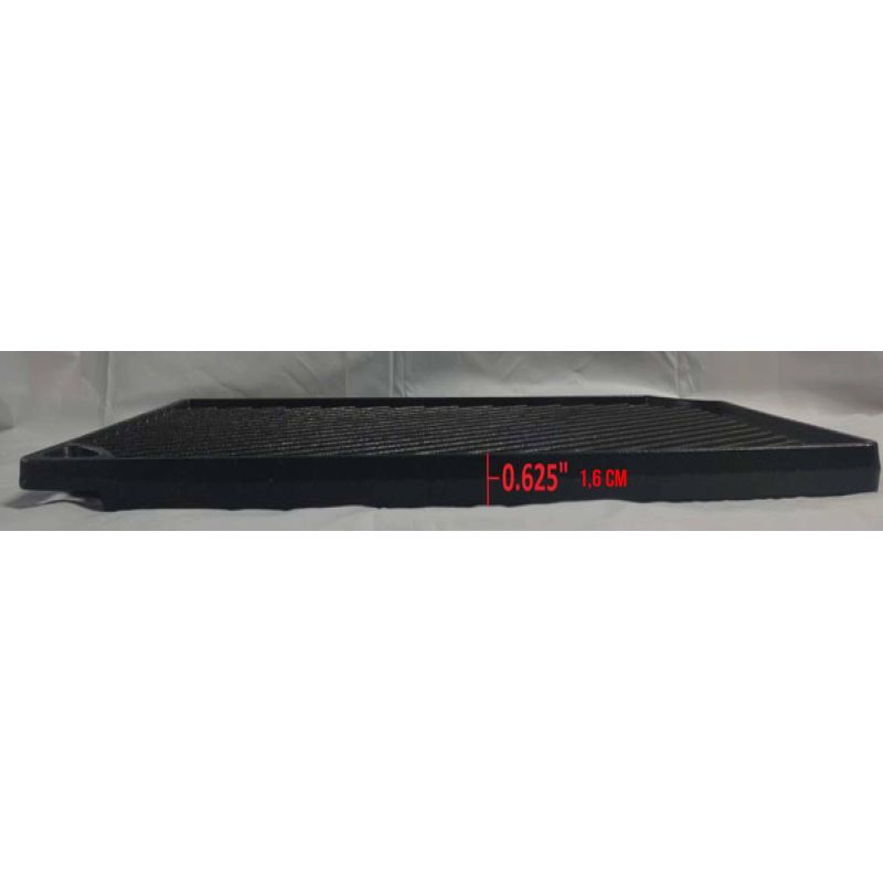 Plita din fonta cu 2 fete neteda si grill Lodge 42,5 x 24 cm L-DP3