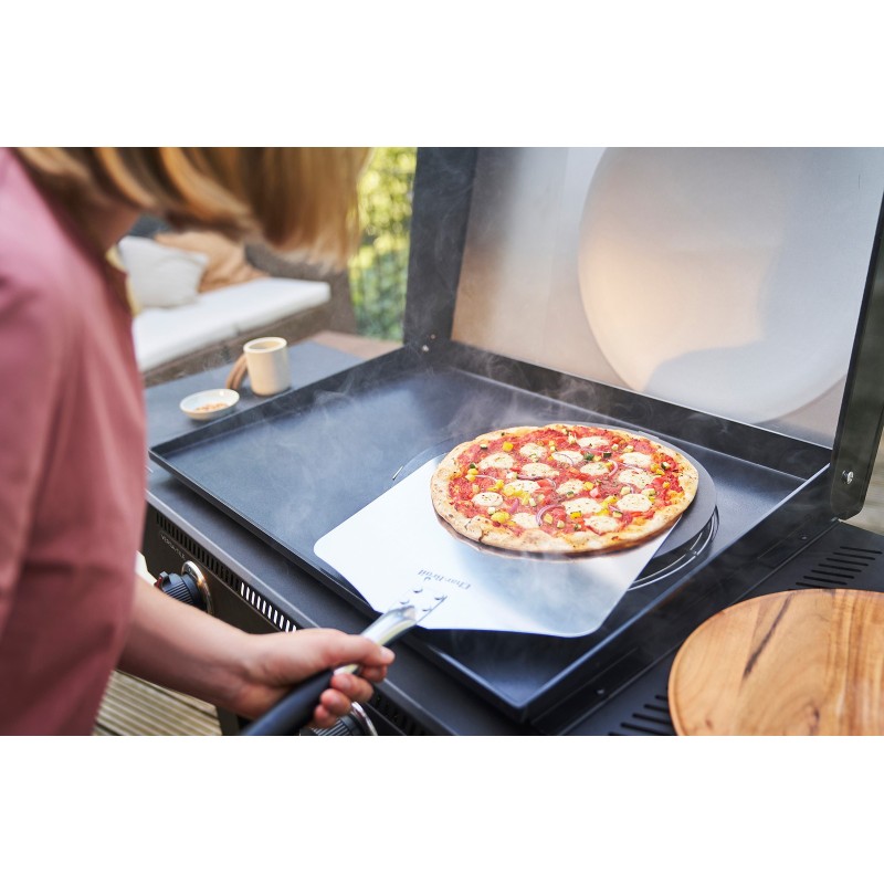 Gratar pe gaz tip plancha, grill si cuptor de pizza cu 2 arzatoare Char-Broil Versa-Tile Griddle 140241