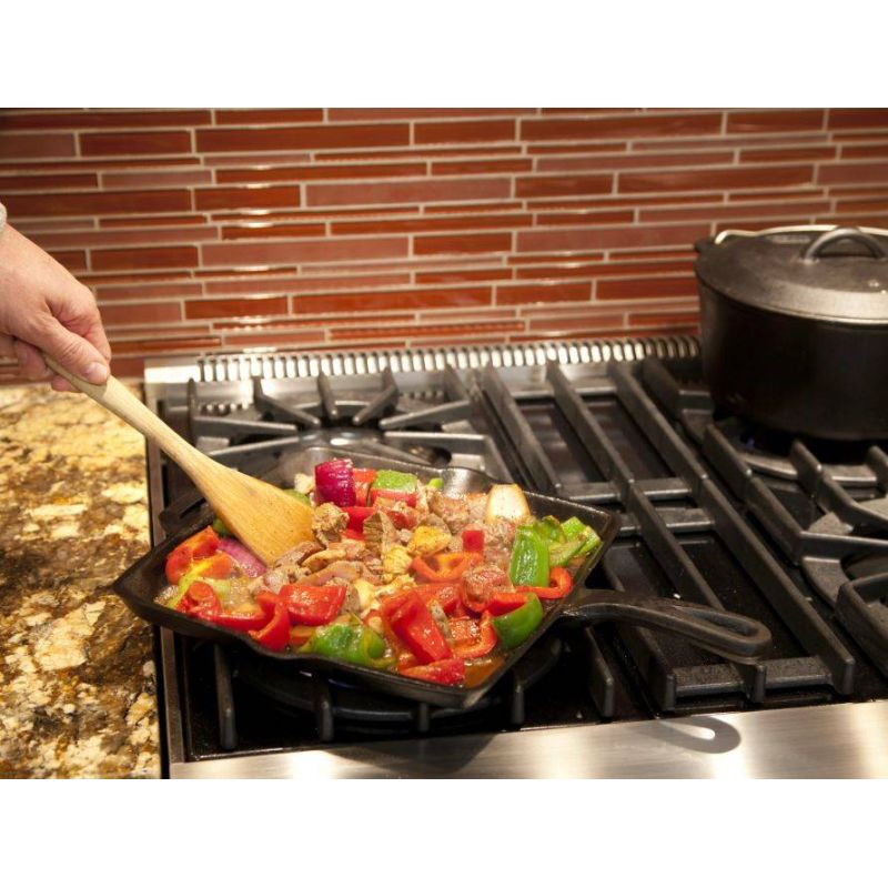 Tigaie patrata din fonta cu maner Camp Chef 28 cm CC-SQ11
